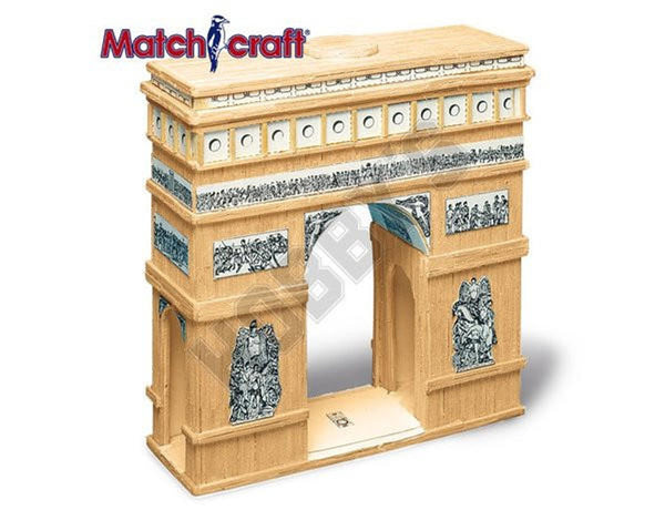 Matchcraft Arc de Triomphe Matchstick Model