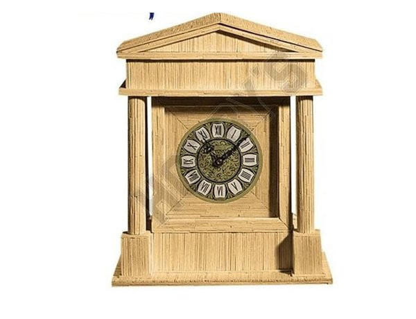 Matchcraft Colosseum Clock Matchstick Model