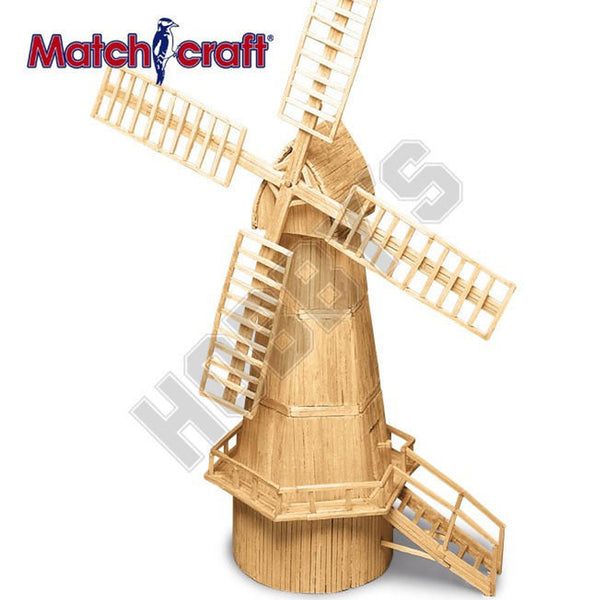 Matchcraft Dutch Windmill Matchstick Model
