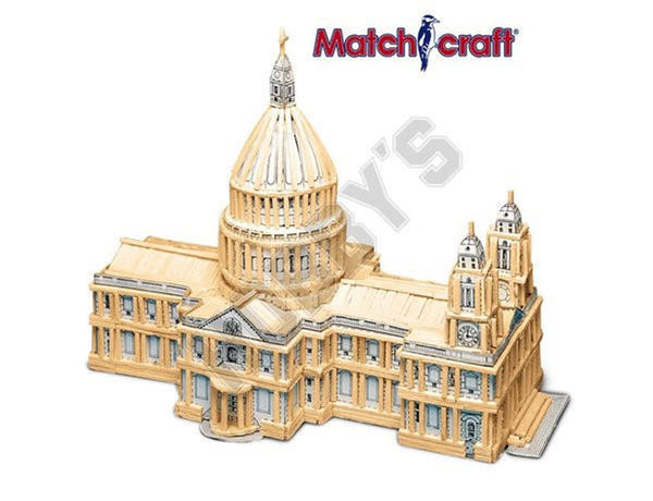 Matchcraft St Pauls Cathedral Matchstick Model