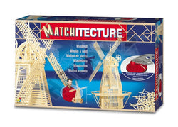 Matchitecture Windmill Matchstick Model