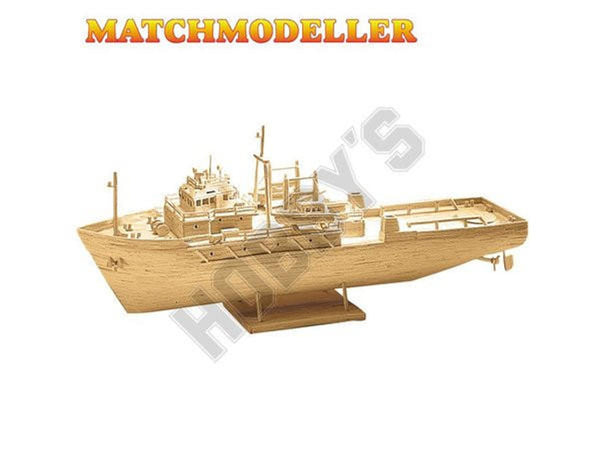 Matchmaker Oil Rig Supply Vessel Matchstick Model