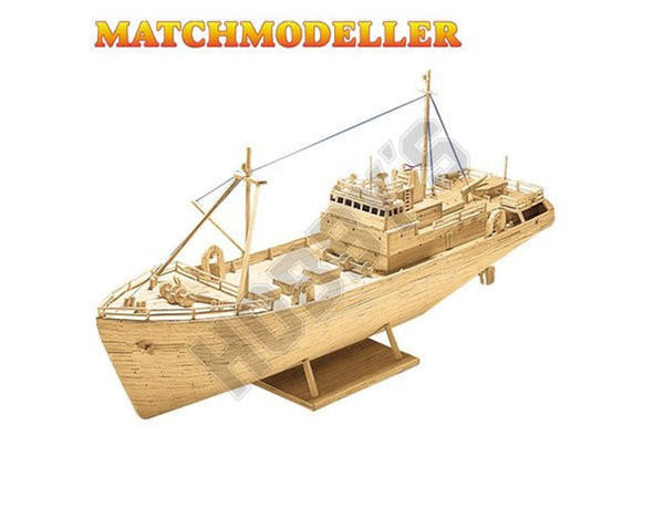 Matchmaker Trawler Matchstick Model