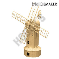 Matchmaker Windmill Matchstick Model