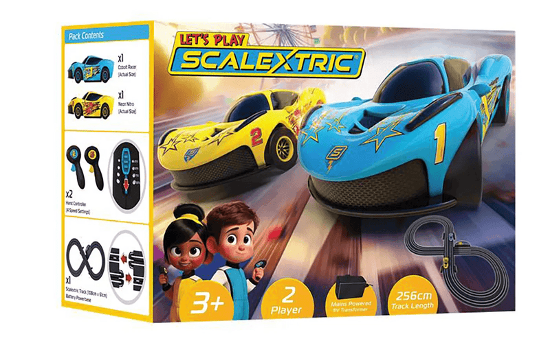 Scalextric My First Scalextric - Let's Play - Slot Car Racing Set