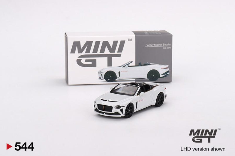 Mini GT 1/64 Bentley Mulliner Bacalar Car Zero