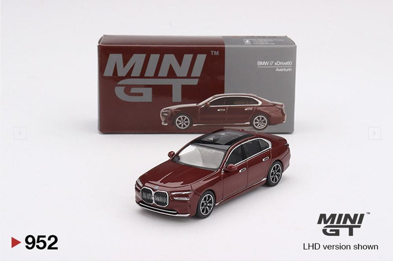 Mini GT 1/64 BMW i7 xDrive60 Aventurin (RHD)