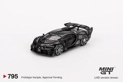 Mini GT 1/64 Bugatti Vision Gran Turismo Black (LHD)