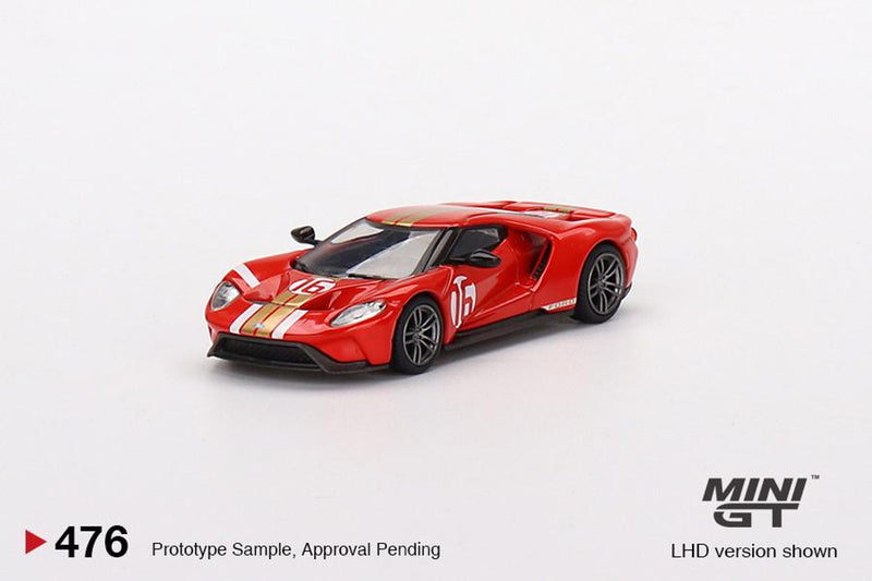 Mini GT 1/64 Ford GT Alan Mann Heritage Edition (LHD)