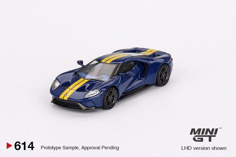 Mini GT 1/64 Ford GT Sunoco Blue