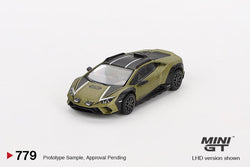 Mini GT 1/64 Lamborghini Huracan Sterrato Verde Gea Matt (RHD)