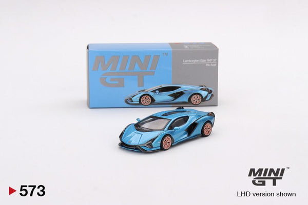 Mini GT 1/64 Lamborghini Si¨¢n FKP 37 Blu Aegir