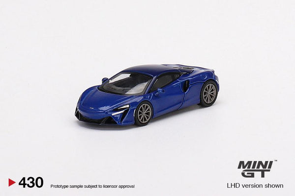 Mini GT 1/64 Mclaren Artura Volcano Blue (RHD)