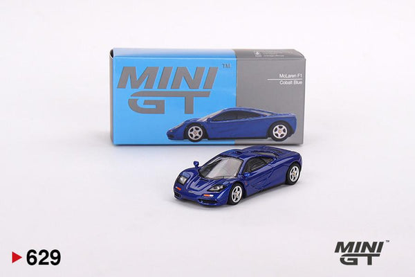 Mini GT 1/64 McLaren F1 Cobalt Blue