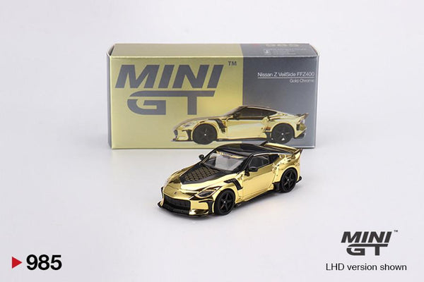 Mini GT 1/64 Nissan Z VeilSide FFZ400 Gold Chrome