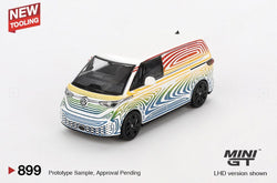 Mini GT 1/64 Volkswagen ID.Buzz Prototype Rainbow (RHD)
