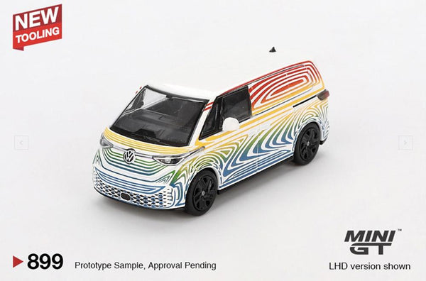Mini GT 1/64 Volkswagen ID.Buzz Prototype Rainbow (RHD)