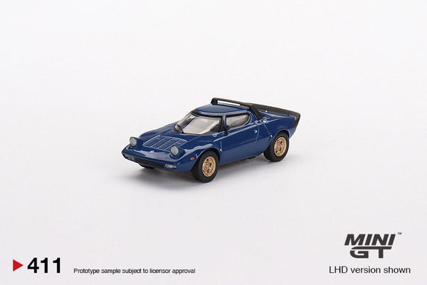 Mini GT 1/64 Lancia Stratos HF Stradale Bleu Vincennes