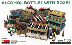 MiniArt 1/35 Alcohol Bottles with Boxes