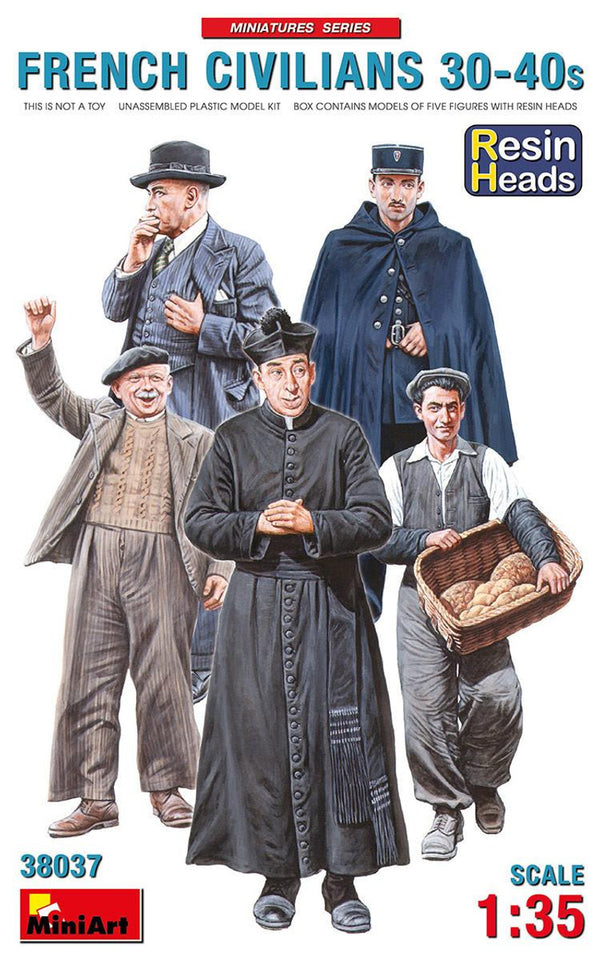 MiniArt 1/35 French Civilians 1930s-40s