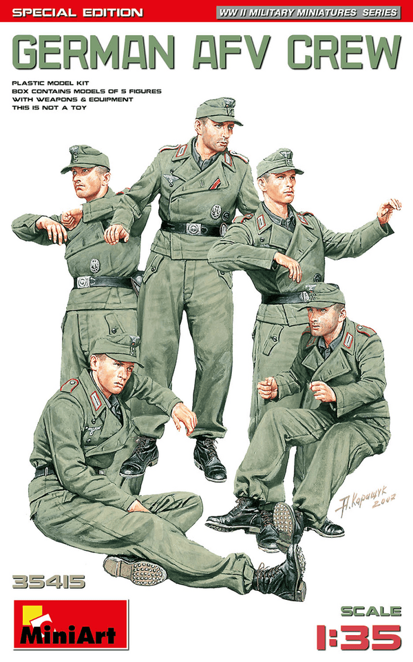 MiniArt 1/35 German AFV Crew