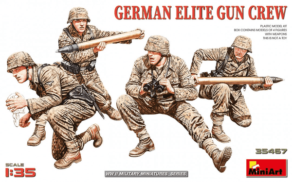 MiniArt 1/35 German Elite Gun Crew