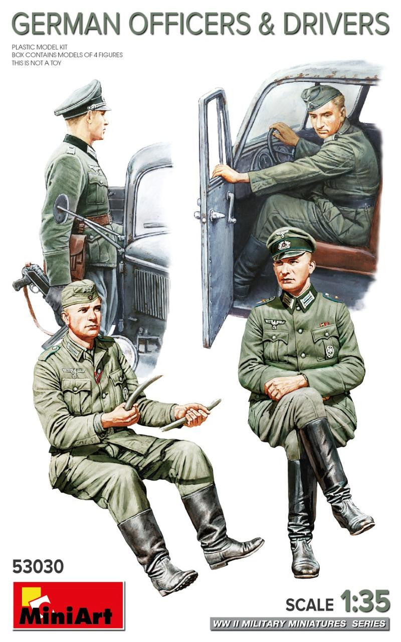 MiniArt 1/35 German Officers & Drivers