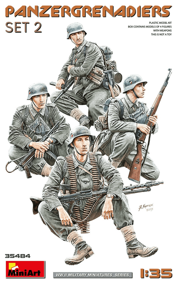 MiniArt 1/35 German Panzergrenadiers Set 2