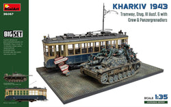 MiniArt 1/35 Kharkiv 1943 Tram & Stug. III Ausf. G w/Crew Set