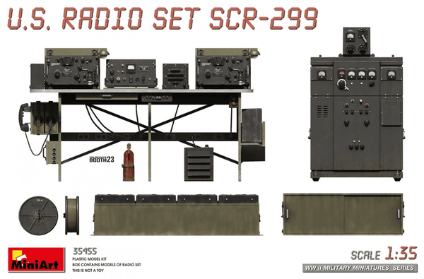 MiniArt 1/35 WWII US Radio Set SCR-299