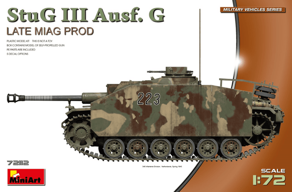 MiniArt 1/72 StuG.III Ausf.G Late MIAG Production