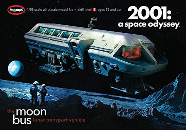 Moebius Models 1/55 2001 Moon Bus Model Kit