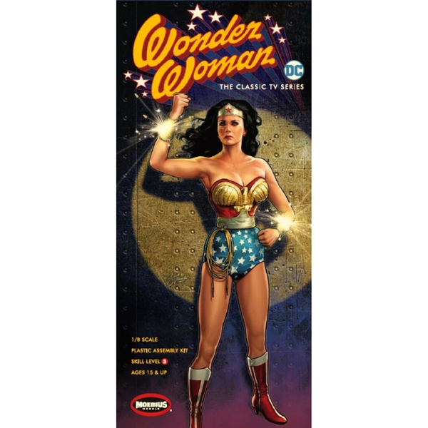 Moebius Models 1/8 Wonder Woman Lynda Carter Model Kit