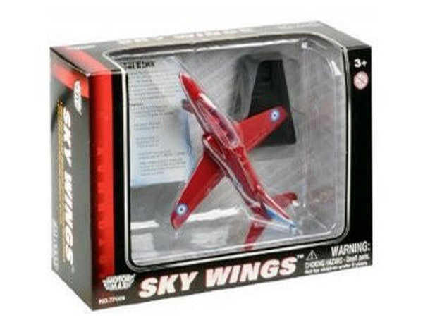 Motor Max Sky Wings BAE Hawk Diecast Plane