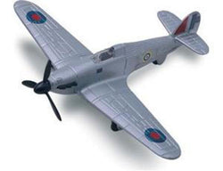 Motor Max Sky Wings Hurricane Diecast Aircraft Model
