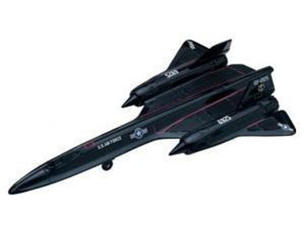 Motor Max Sky Wings SR71 Blackbird Diecast Aircraft Model