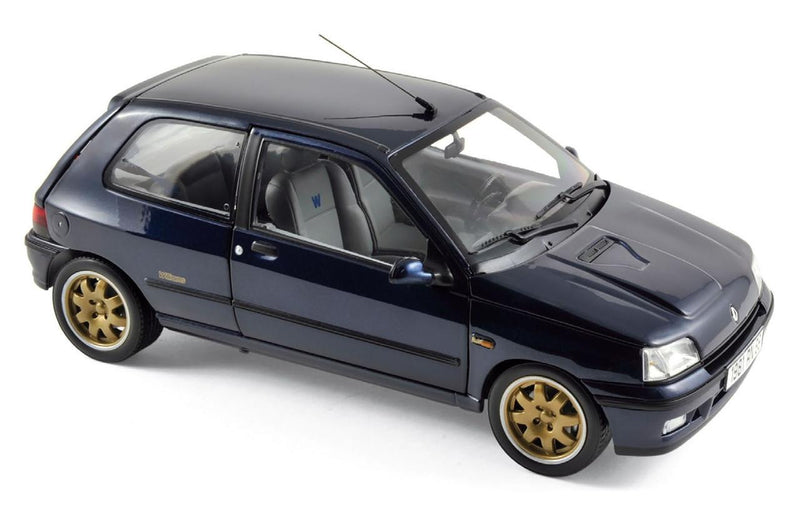 Norev 1/18 1993 Renault Clio Williams - Blue Diecast Model