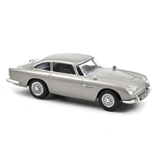 Norev 1/43 1963 Aston Martin DB5 - Silver Birch Diecast Model