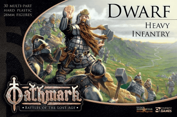 North Star 28mm Oathmark - Dwarf Heavy Infantry