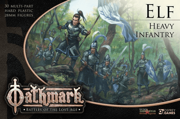 North Star 28mm Oathmark - Elf Heavy Infantry