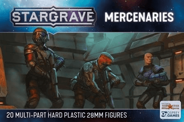 North Star 28mm Stargrave - Mercenaries Set 1