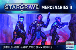 North Star 28mm Stargrave - Mercenaries Set 2