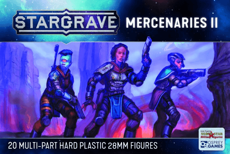 North Star 28mm Stargrave - Mercenaries Set 2