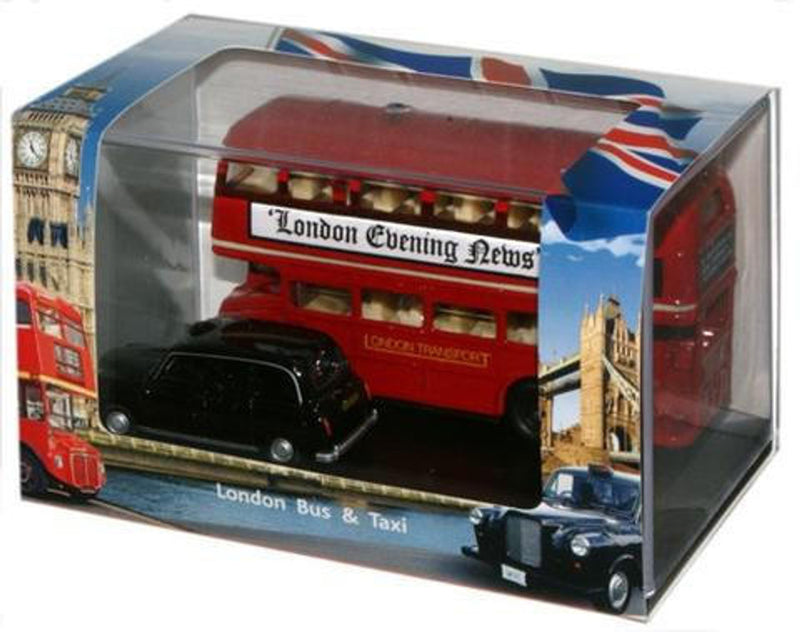 Oxford Diecast 1/76 London Bus and Taxi Diecast Models