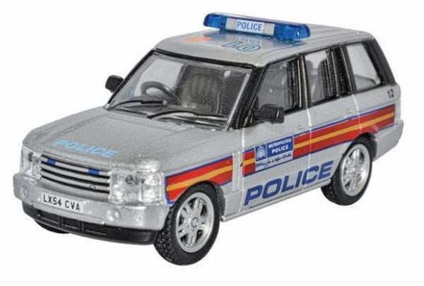 Oxford Diecast 1/76 Range Rover Metropolitan Police Diecast Model