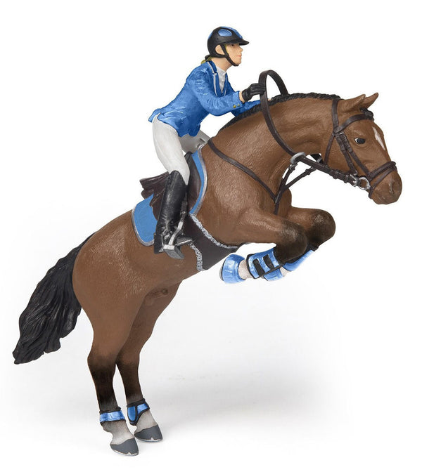 Papo Toys Jumping Horse with Riding Girl
