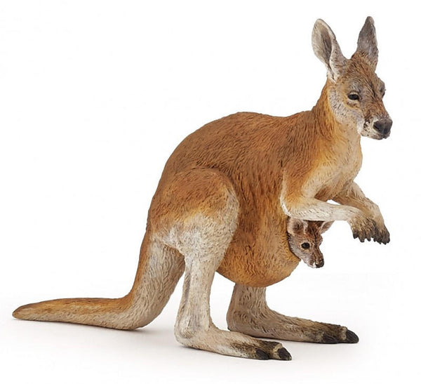 Papo Toys Kangaroo With Joey