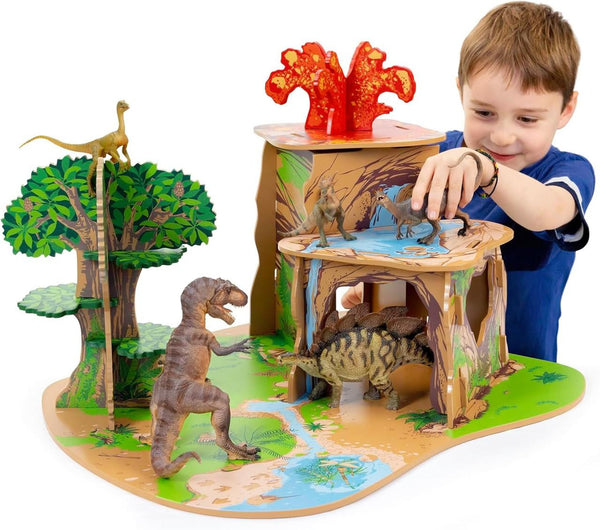 Papo Toys Land of Dinosaurs Box Set with 2 Figurines