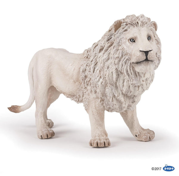 Papo Toys Large White Lion Figurine
