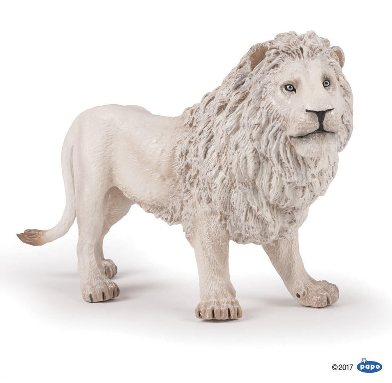 Papo Toys Large White Lion Figurine